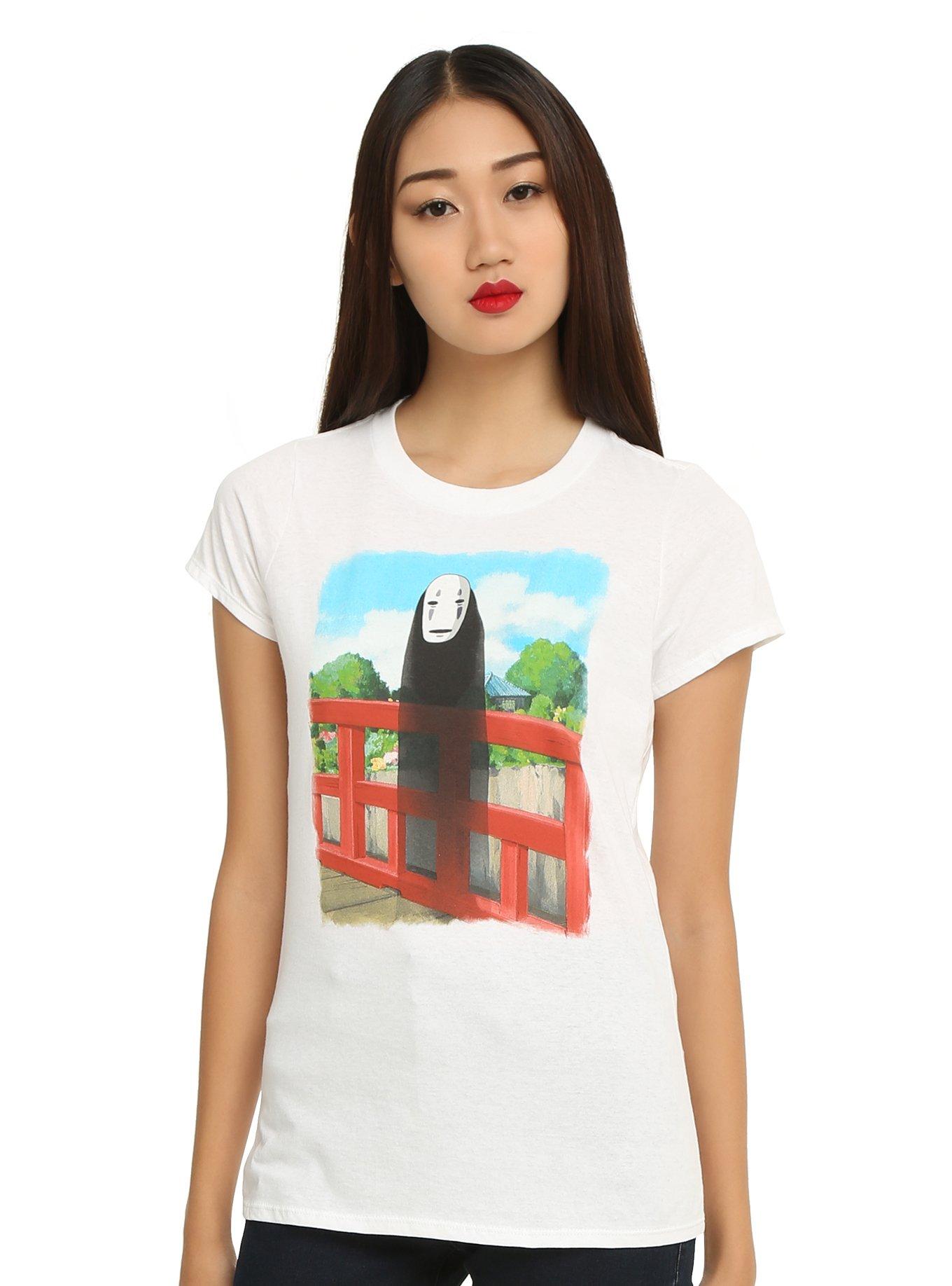 Her Universe Studio Ghibli Spirited Away No-Face Girls T-Shirt, WHITE, hi-res