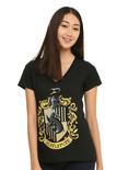 Harry Potter Hufflepuff Crest Girls T-Shirt, , hi-res
