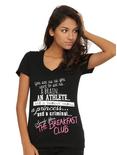 The Breakfast Club Sincerely Yours Girls T-Shirt, , hi-res