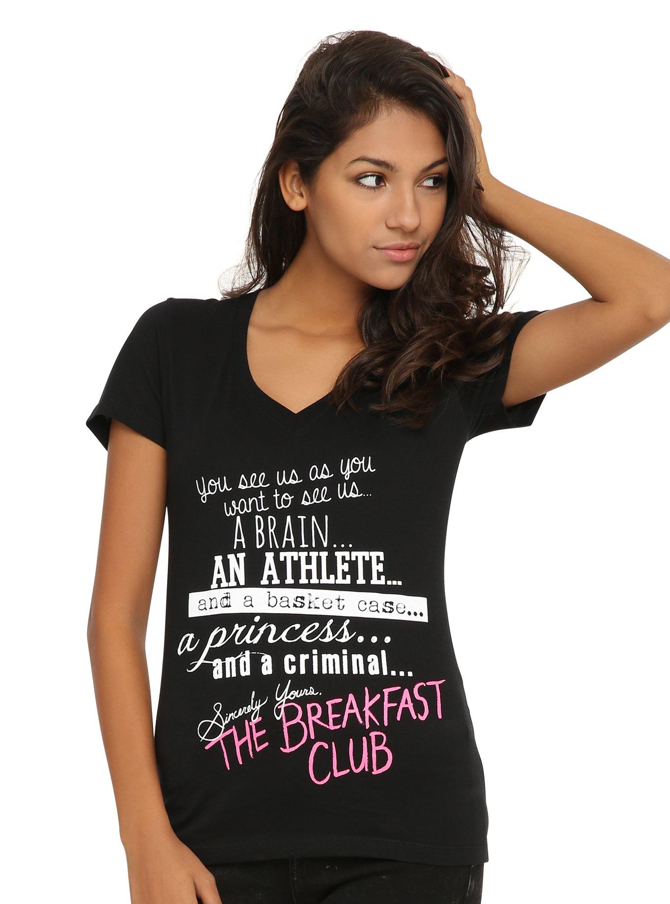 The Breakfast Club Sincerely Yours Girls T-Shirt, , hi-res