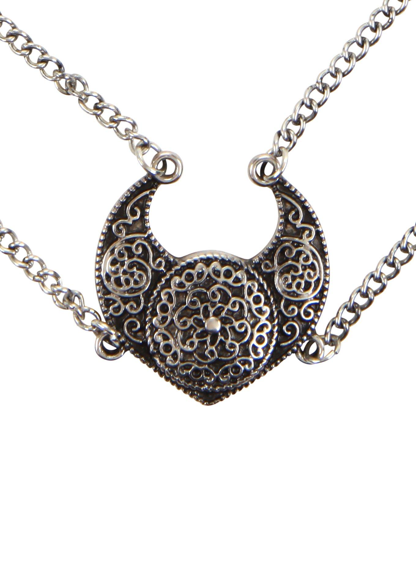 Double Chain Choker, , hi-res