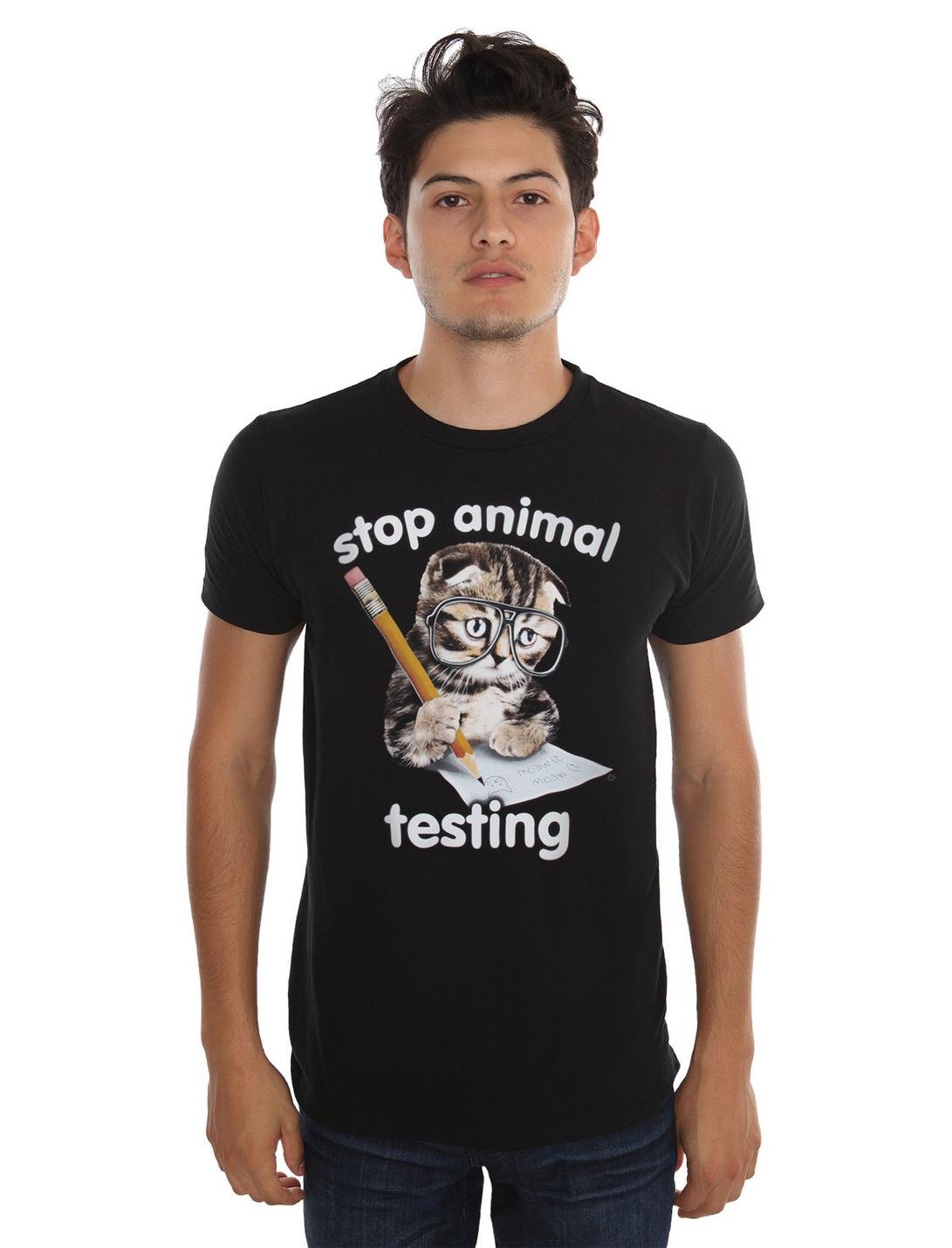 Stop Animal Testing T-Shirt, , hi-res