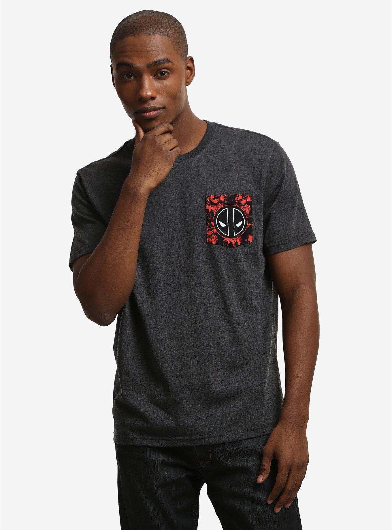 Marvel Deadpool Pocket T-Shirt, MULTI, hi-res