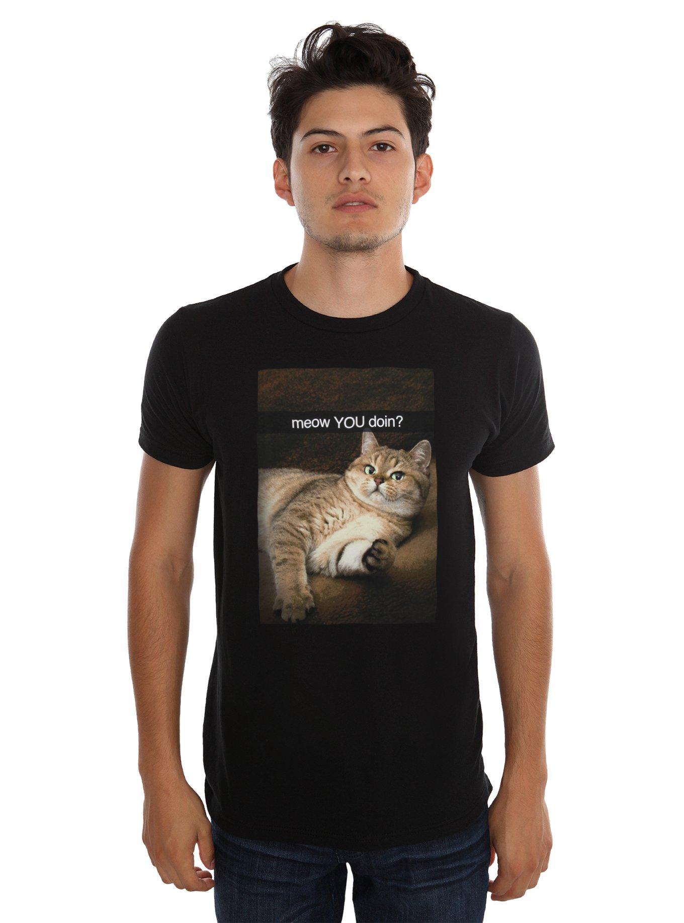 Meow You Doin T-Shirt, , hi-res