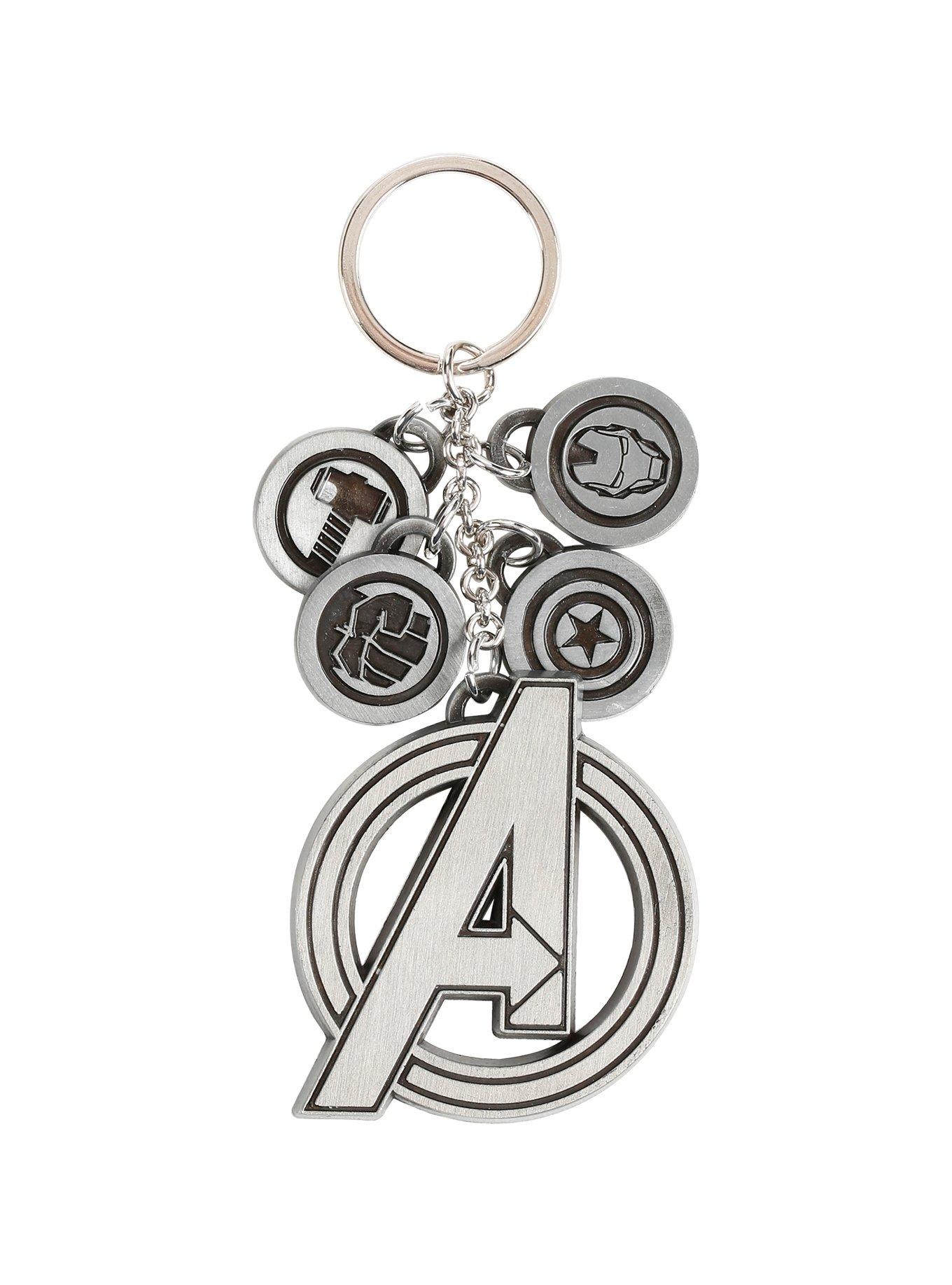 Marvel Avengers Charm Key Chain, , hi-res
