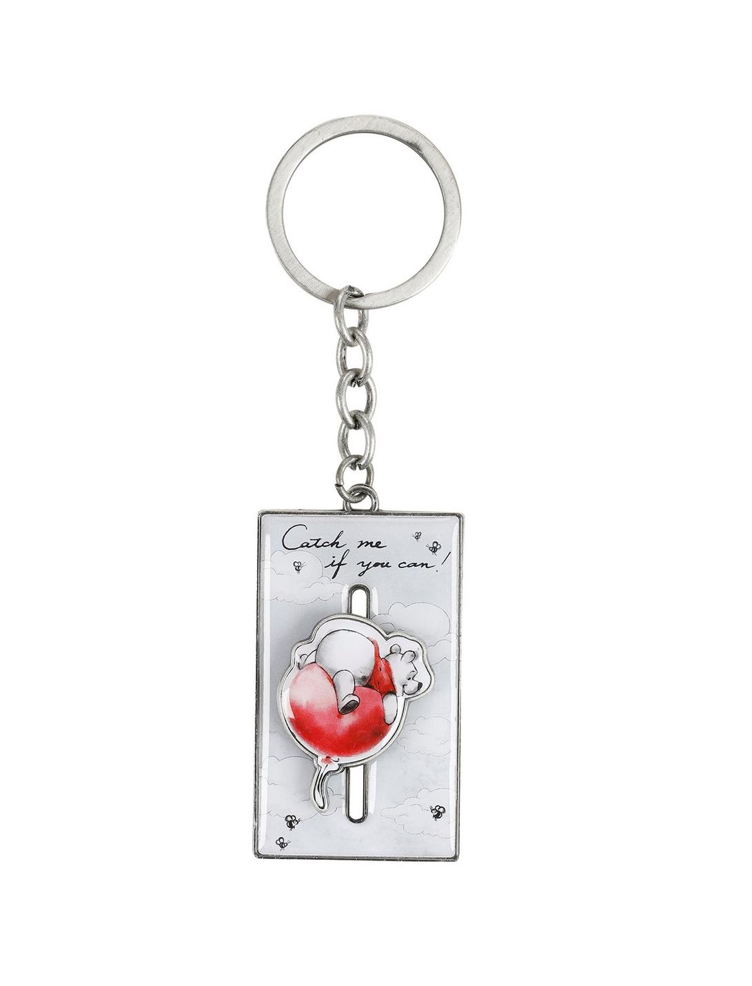 Disney Winnie The Pooh Catch Me If You Can Sliding Key Chain, , hi-res