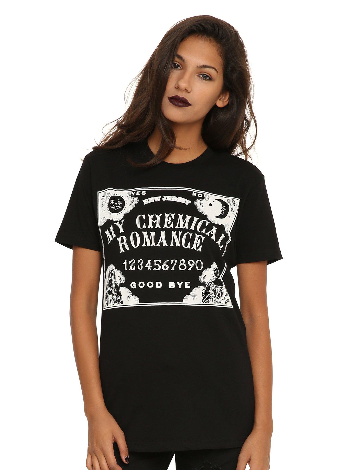 My Chemical Romance Spirit Board Girls T-Shirt, BLACK, hi-res