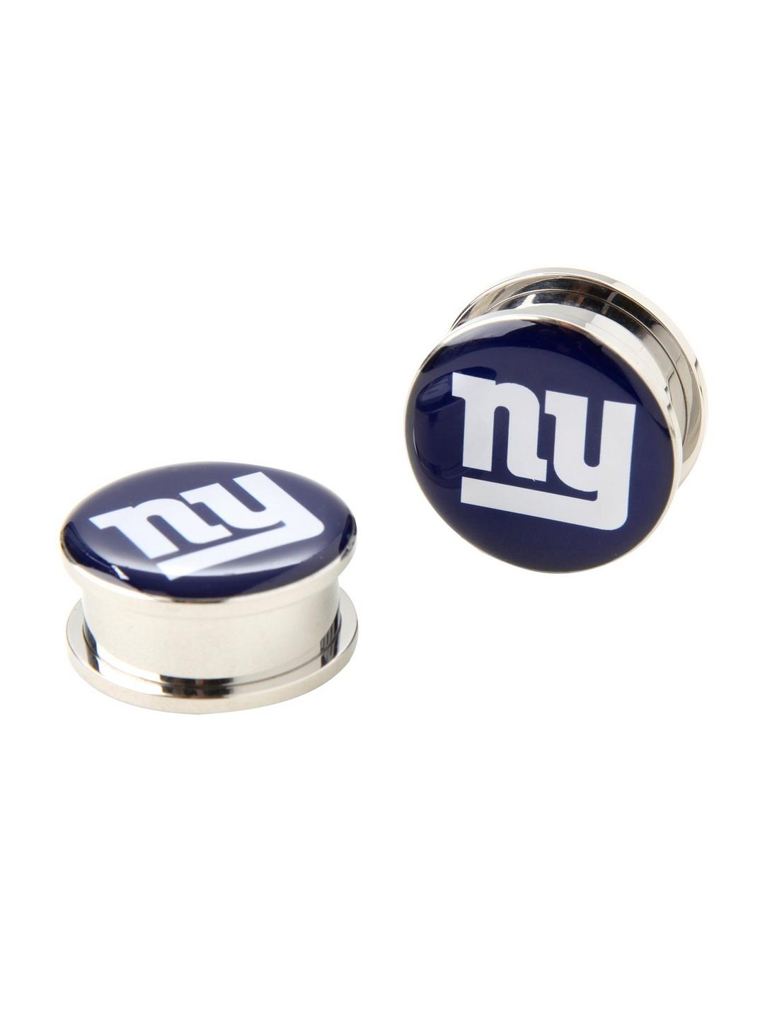 NFL New York Giants Steel Spool Plug 2 Pack, BLUE, hi-res