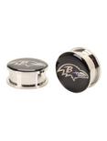 NFL Baltimore Ravens Steel Spool Plug 2 Pack, PURPLE, hi-res