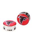 NFL Atlanta Falcons Steel Spool Plug 2 Pack, RED, hi-res