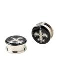 NFL New Orleans Saints Steel Spool Plug 2 Pack, GOLD, hi-res