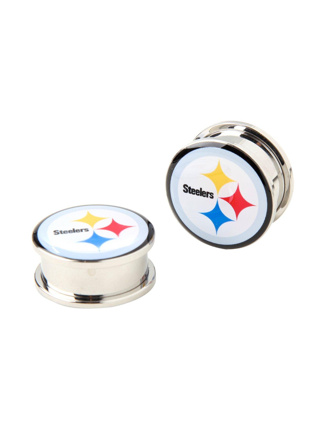 Pittsburgh Steelers 8 Reverse Color Rush Logo Magnet