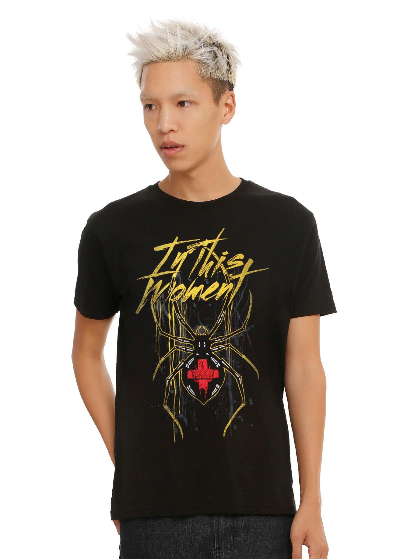 In This Moment Black Widow Spider T-Shirt, , hi-res