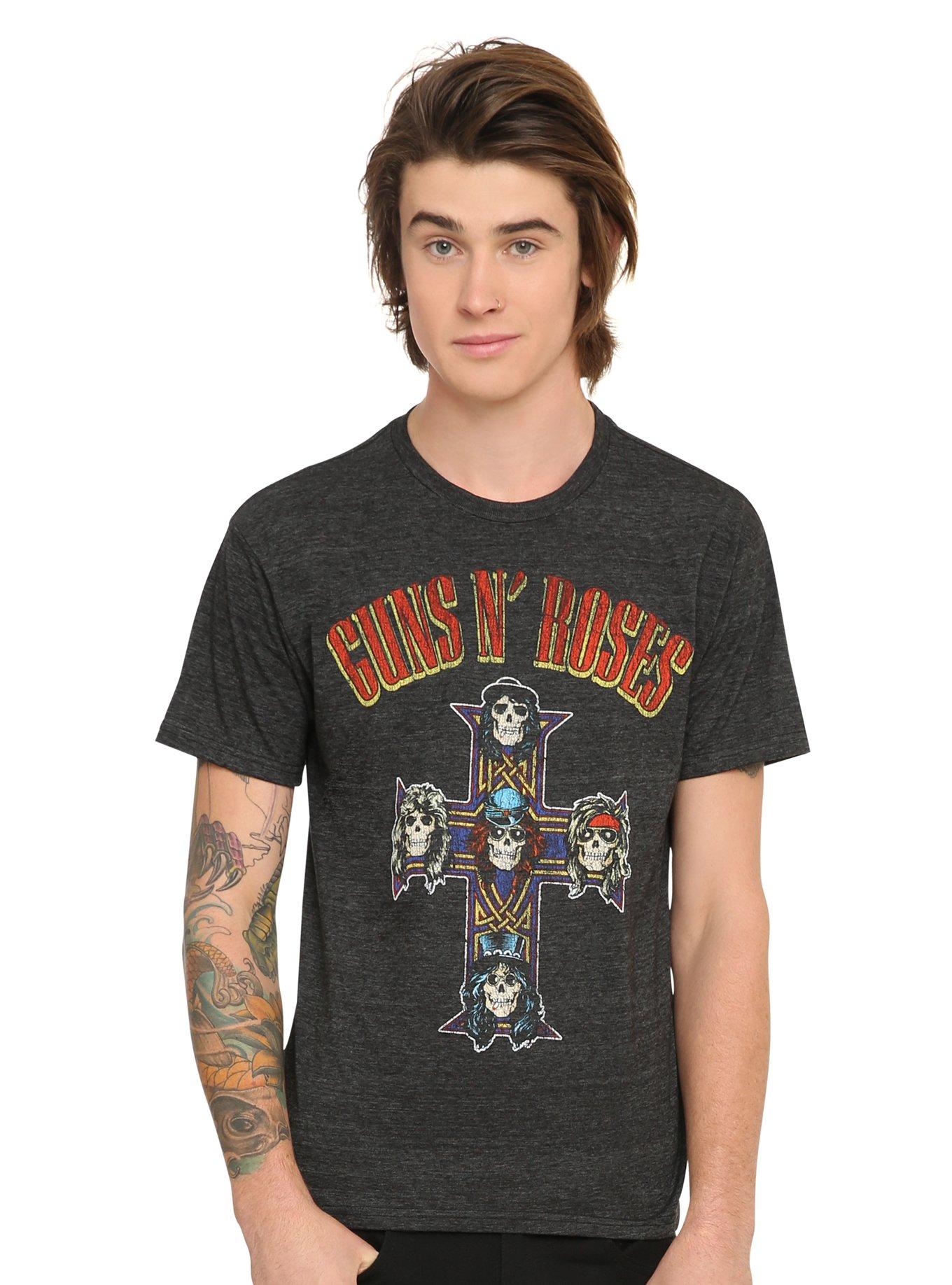 Guns N' Roses Cross Logo T-Shirt, , hi-res