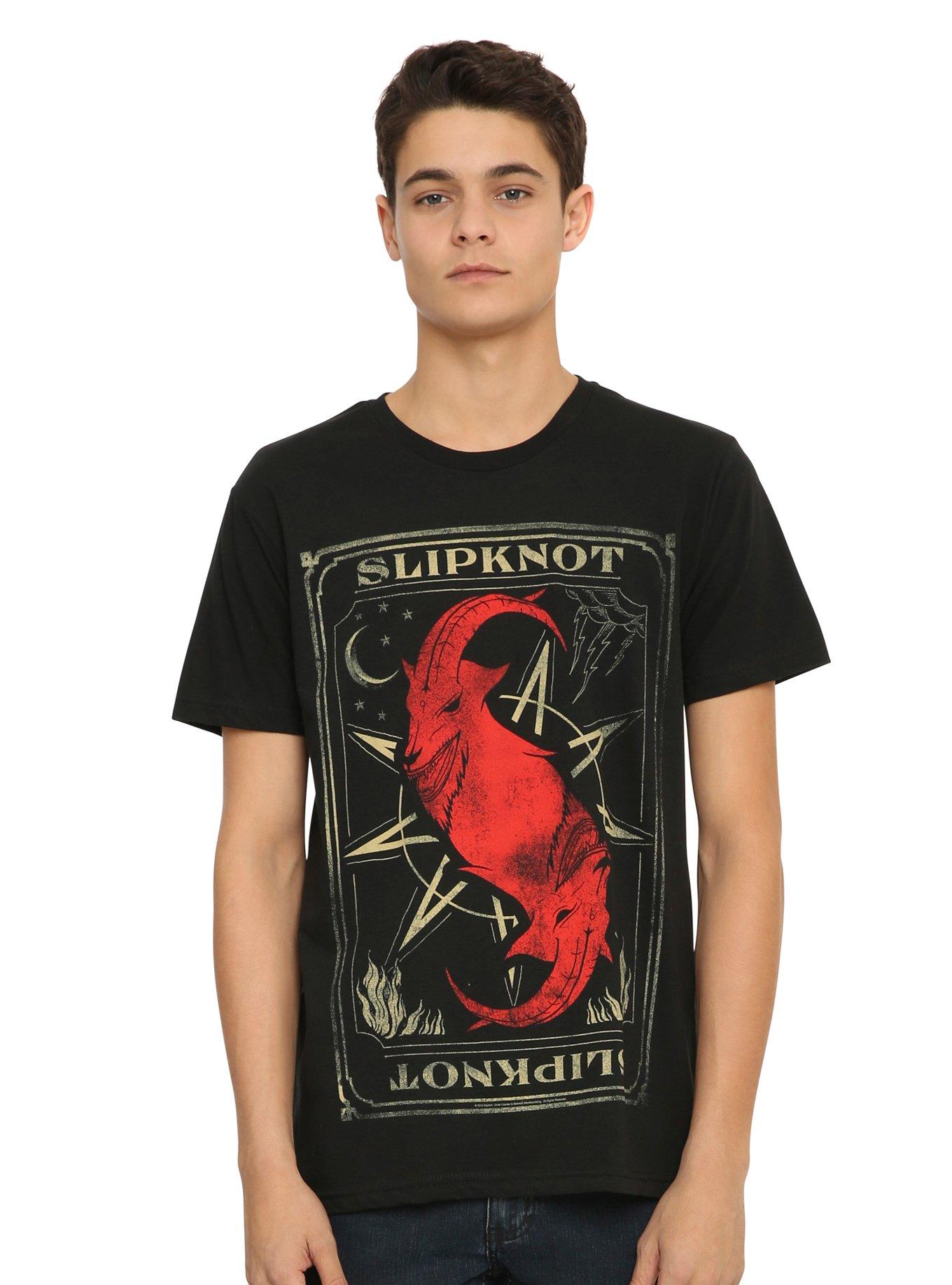 Slipknot Goat Head Tarot T-Shirt, , hi-res