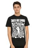 Coheed And Cambria Psychedelic Hand T-Shirt, BLACK, hi-res