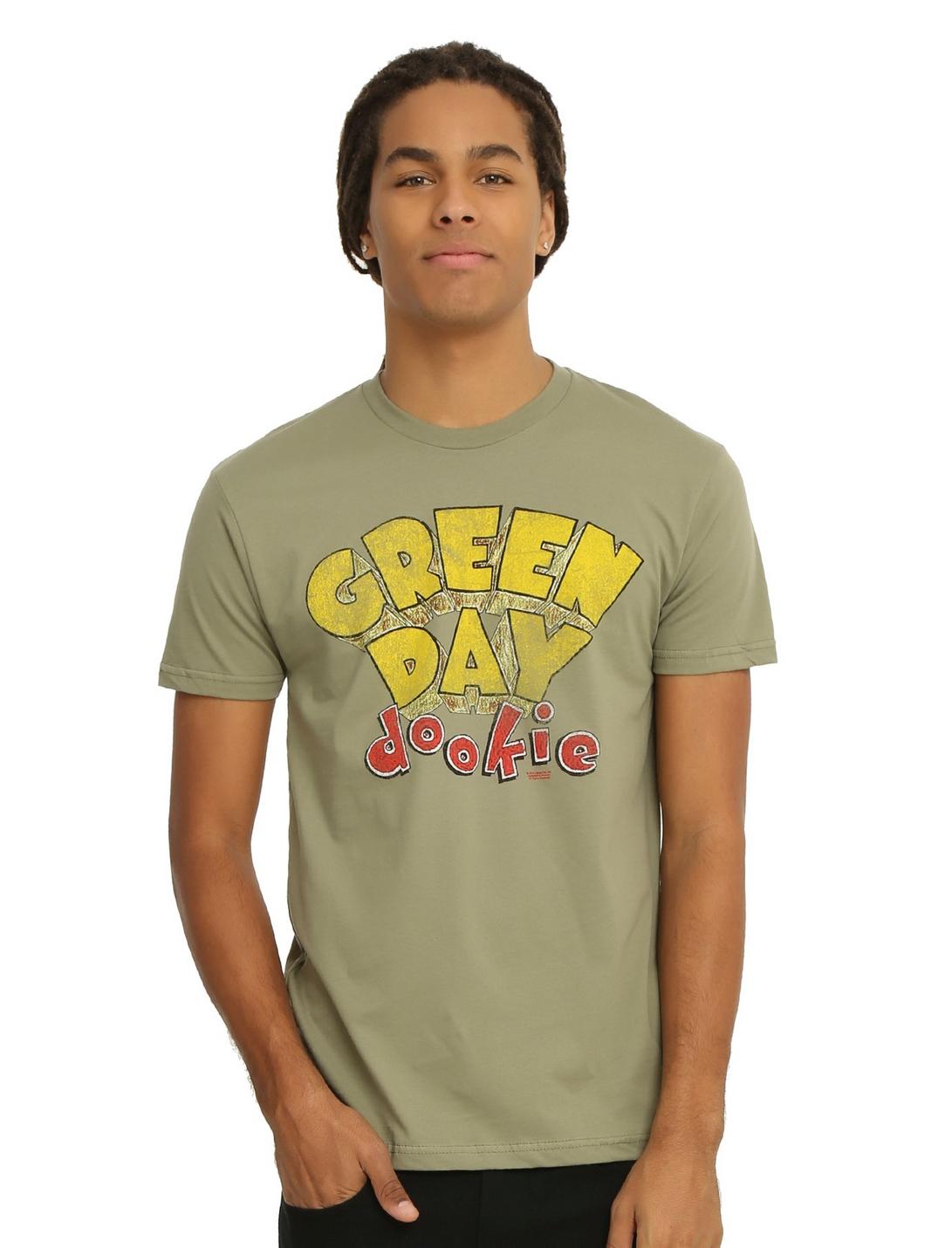 Green Day Dookie Logo T-Shirt, GREEN, hi-res