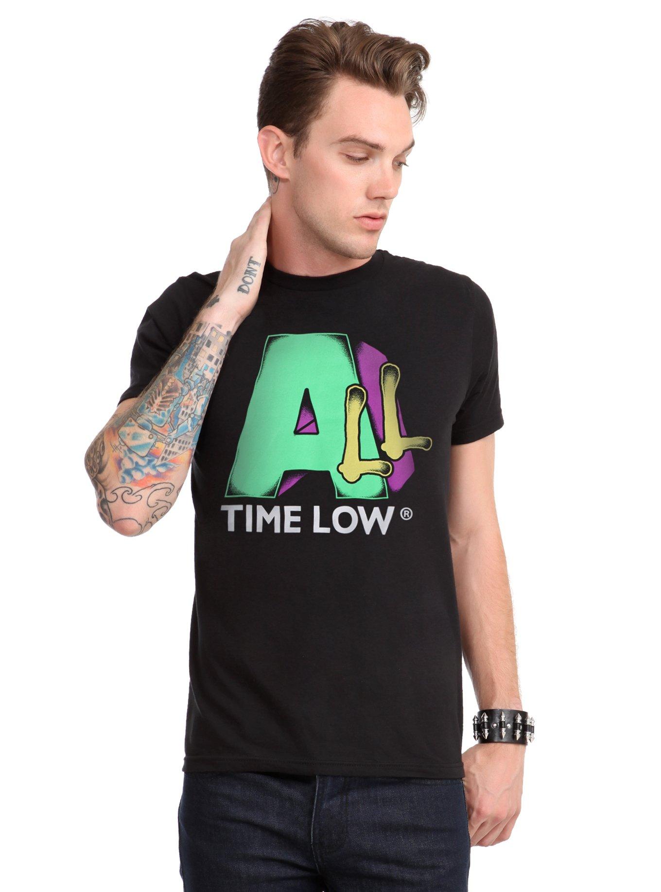 All Time Low ALL Logo T-Shirt, BLACK, hi-res