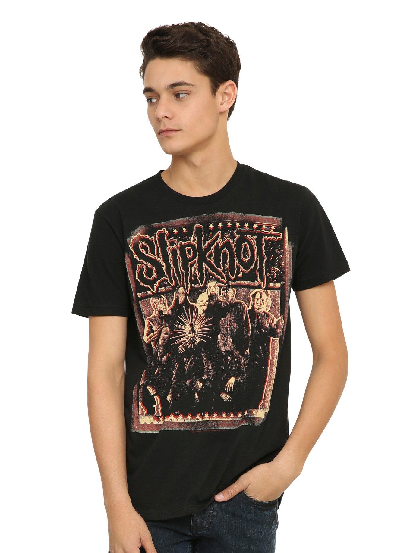 Slipknot Group TShirt Hot Topic