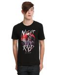 Akame Ga Kill! Night Raid T-Shirt, BLACK, hi-res