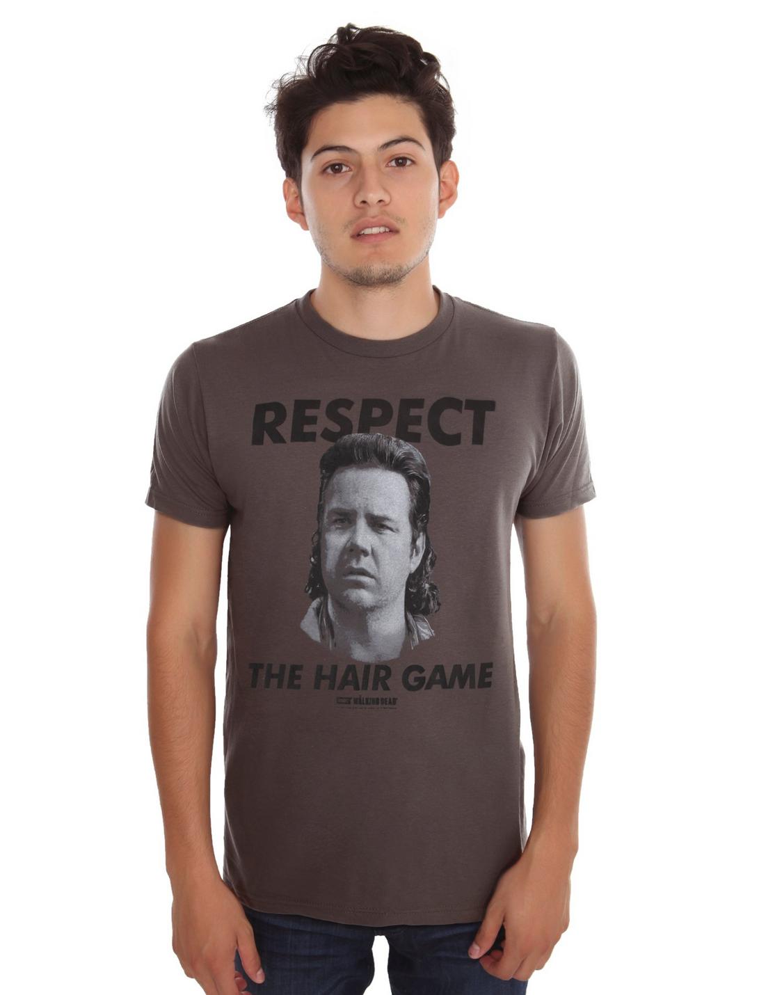 The Walking Dead Eugene Respect The Hair Game T-Shirt, , hi-res