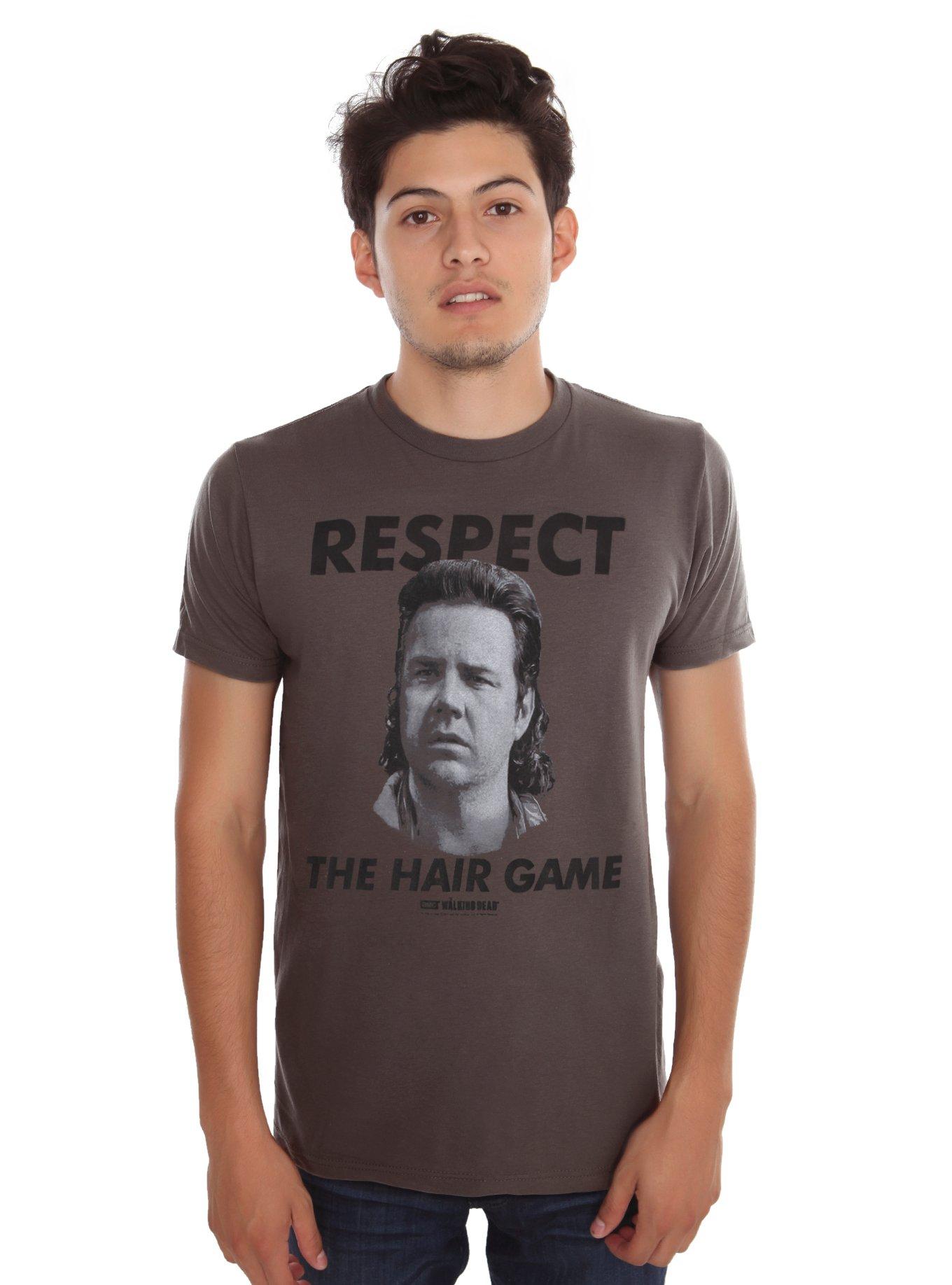 The Walking Dead Eugene Respect The Hair Game T-Shirt, , hi-res