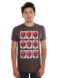 Marvel Deadpool Taco Expressions T-Shirt, BLACK, hi-res