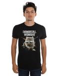 Immortal Wombat T-Shirt, BLACK, hi-res