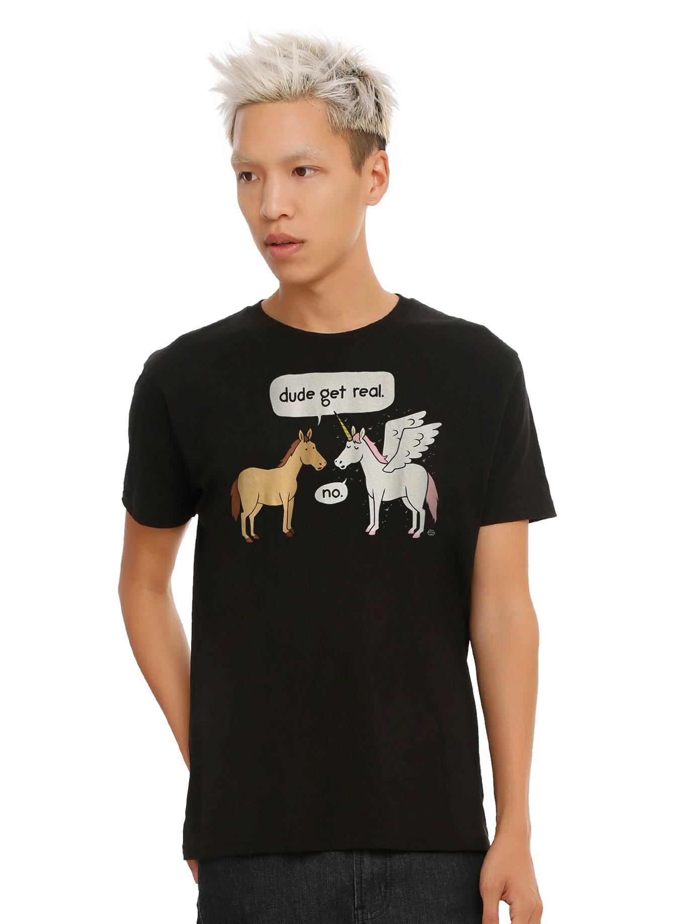 Get Real Unicorn T-Shirt, , hi-res
