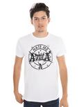 Attila Hate Me Logo T-Shirt, WHITE, hi-res
