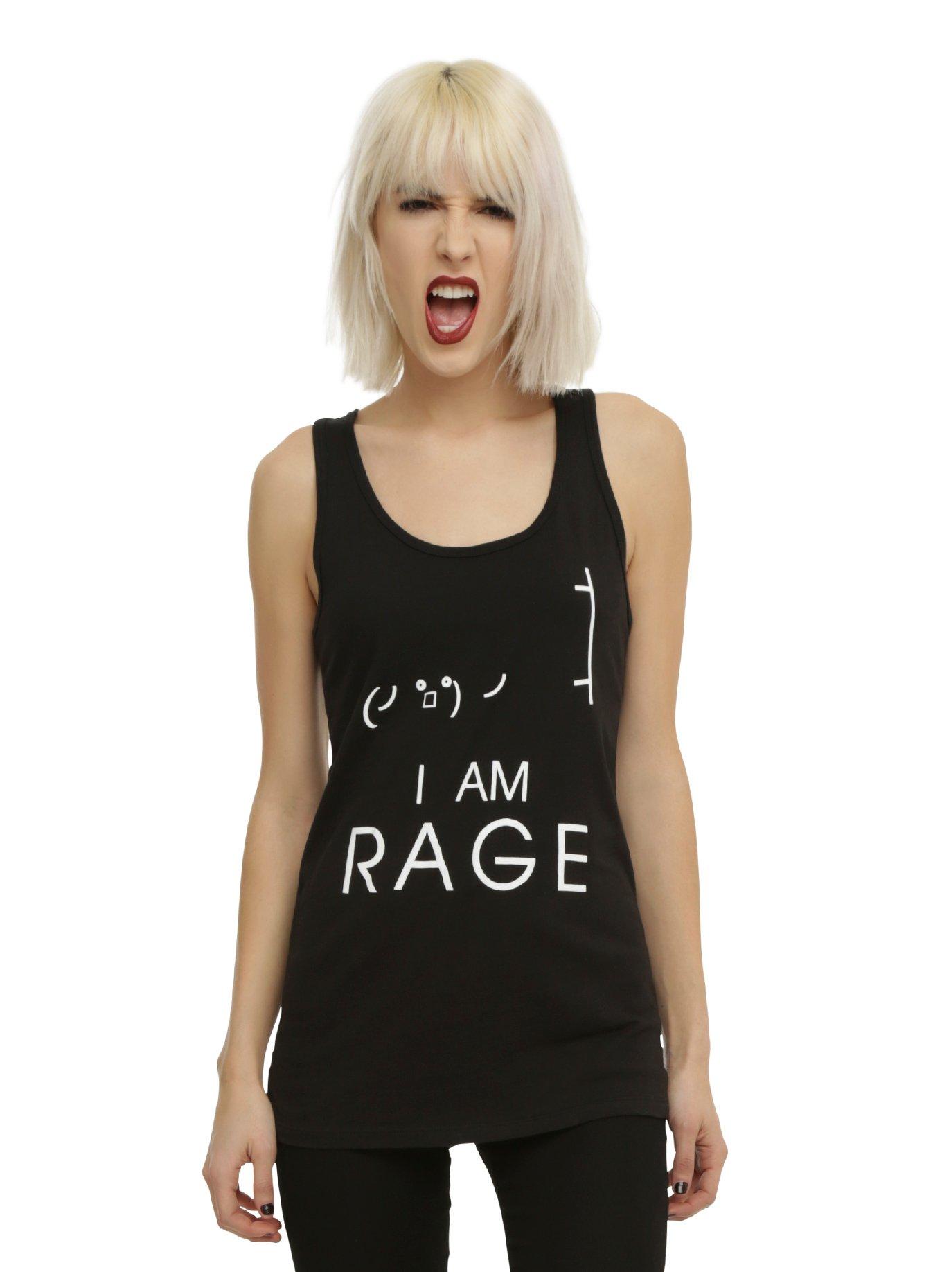 I Am Rage Girls Tank Top, , hi-res