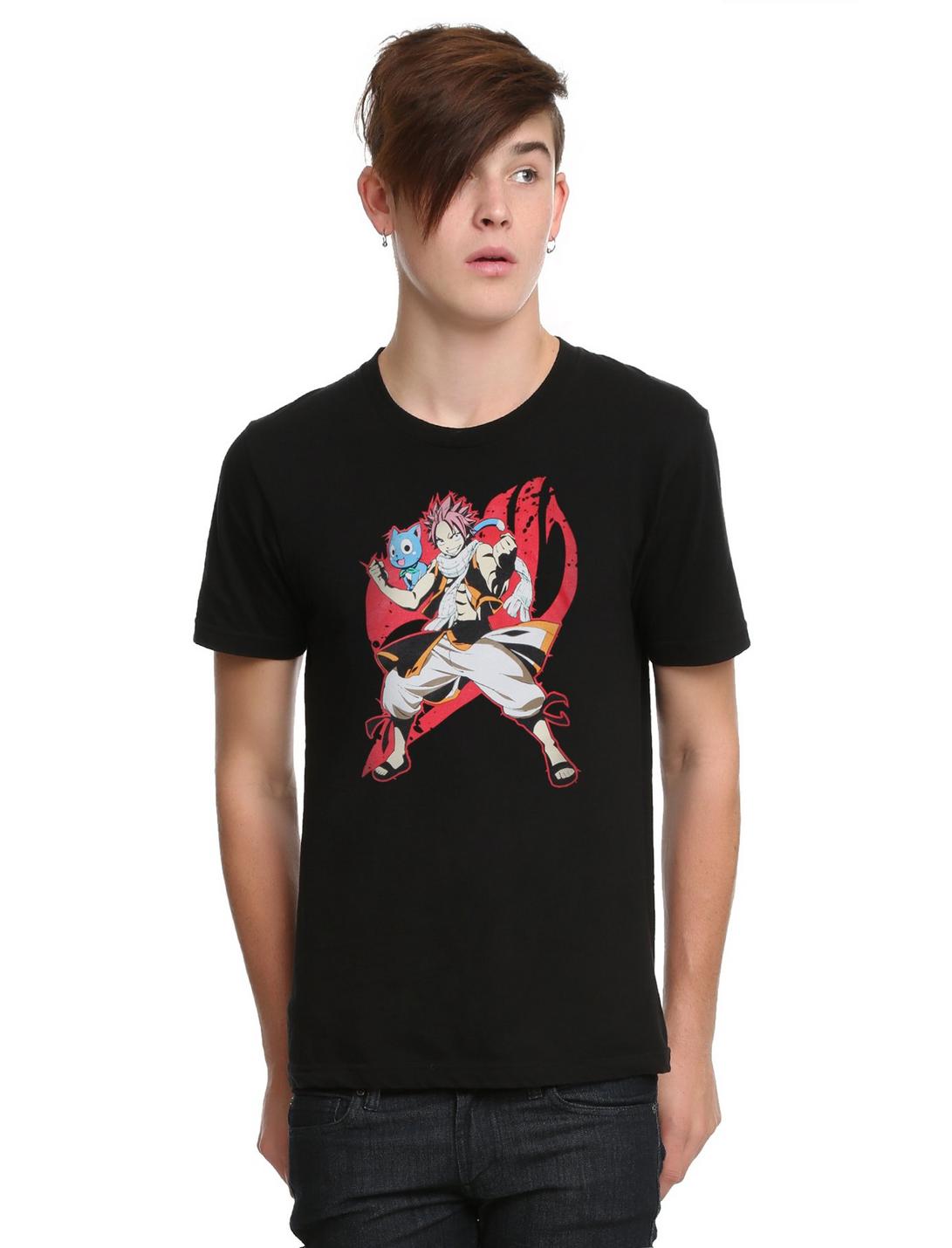 Fairy Tail Natsu & Happy T-Shirt, , hi-res