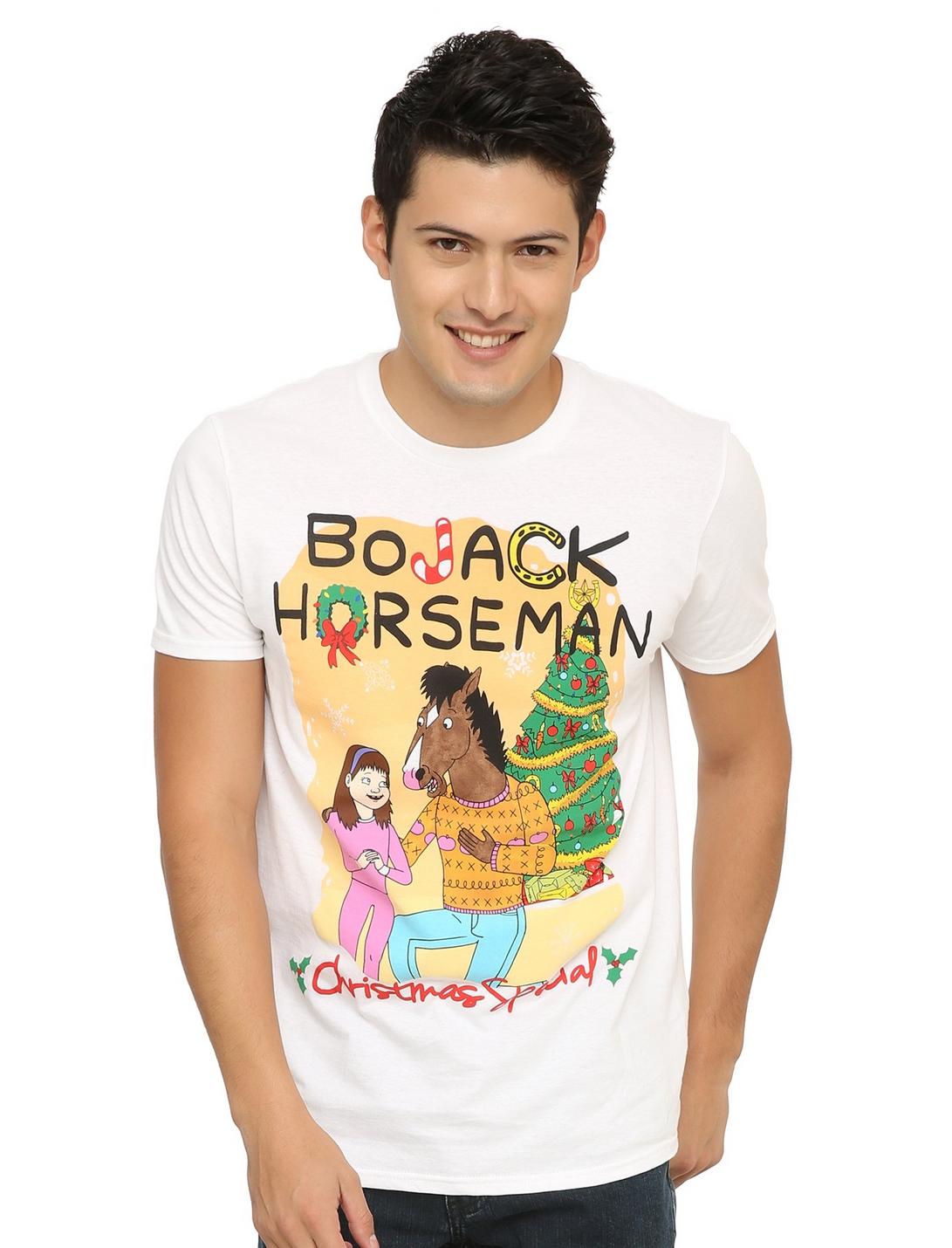 Bojack Horseman Christmas Special T-Shirt, WHITE, hi-res