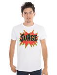 Surge Logo T-Shirt, WHITE, hi-res