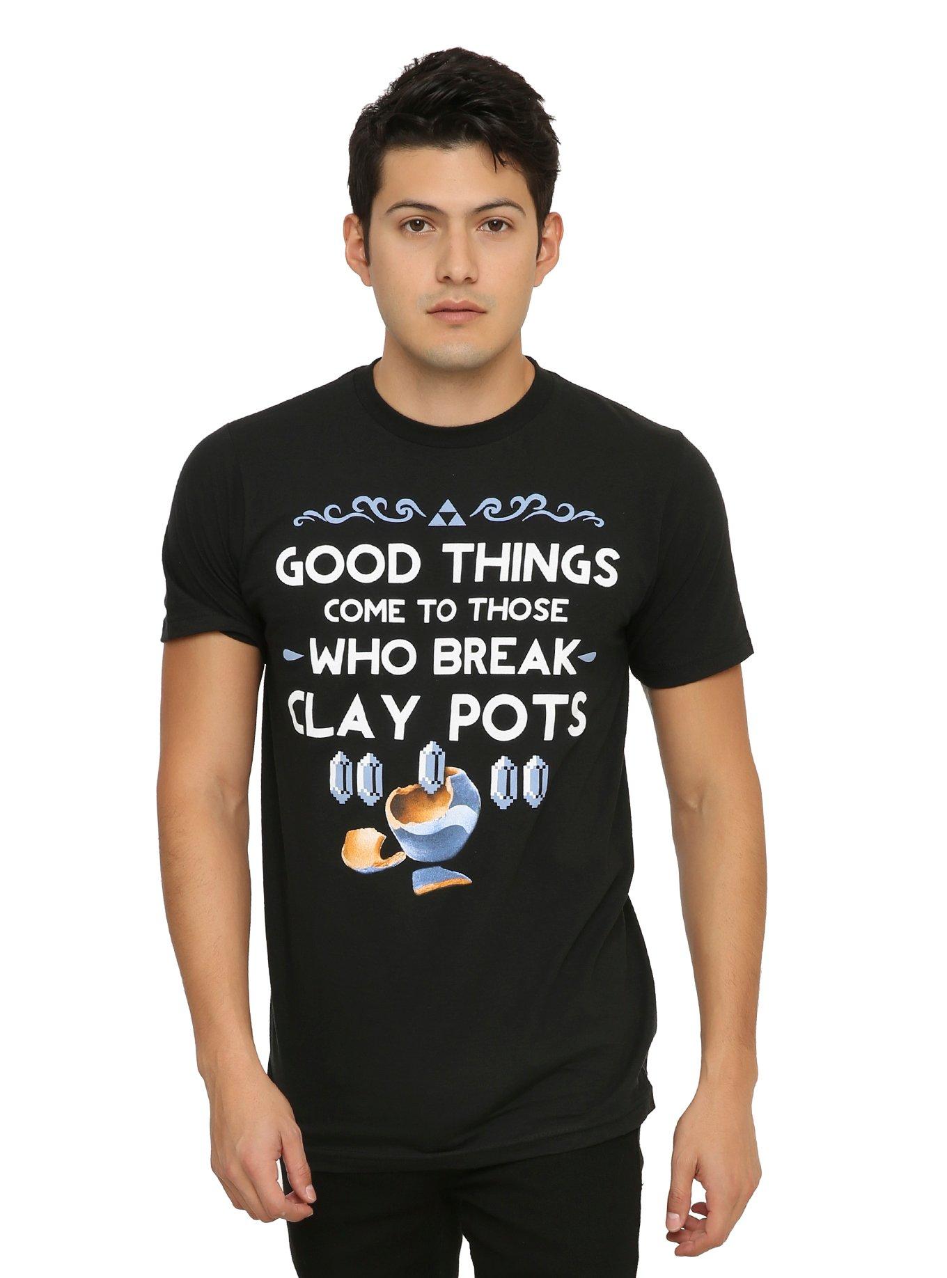 The Legend Of Zelda Clay Pots T-Shirt, , hi-res