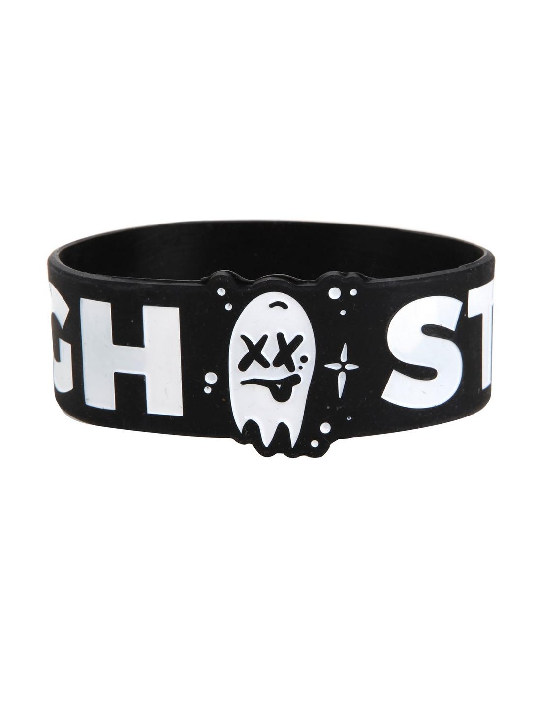 Ghost Town Forever A Ghost Rubber Bracelet, , hi-res