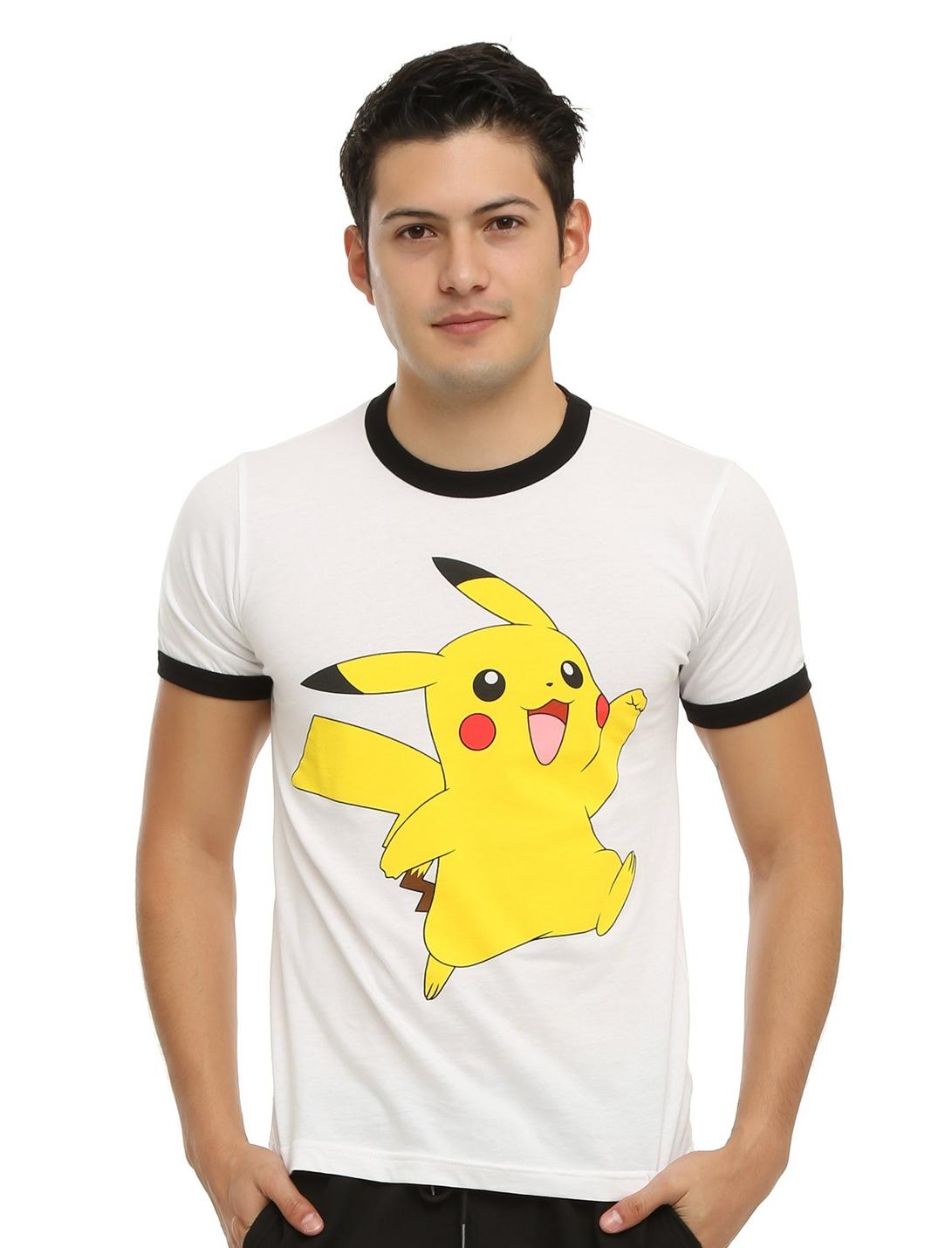 Pokemon Pikachu Ringer T-Shirt, , hi-res