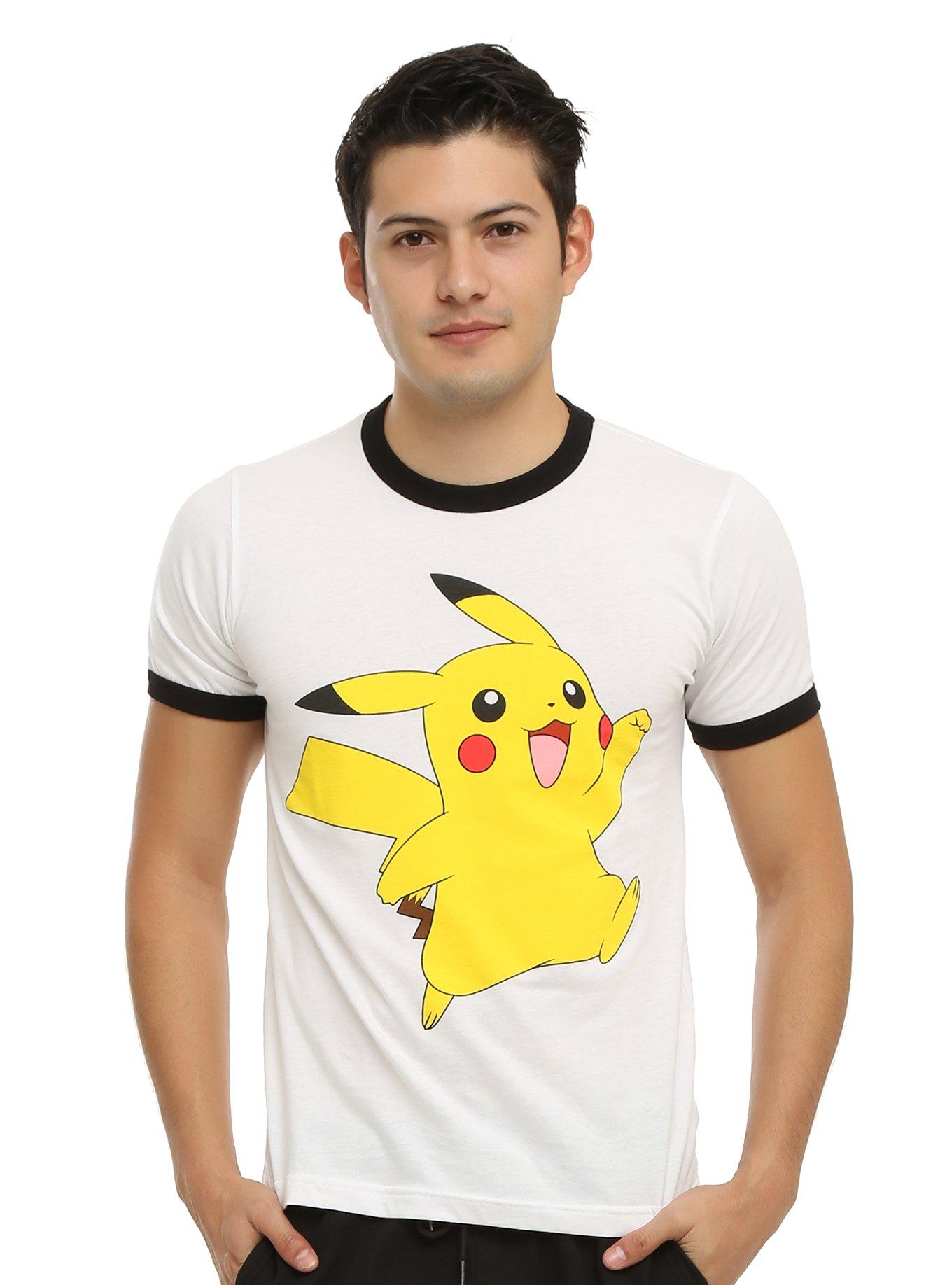 Pokemon Pikachu Ringer T-Shirt, , hi-res