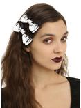 Black & White Drip Hair Bow 2 Pack, , hi-res