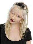 Black Rose Silver Headband, , hi-res