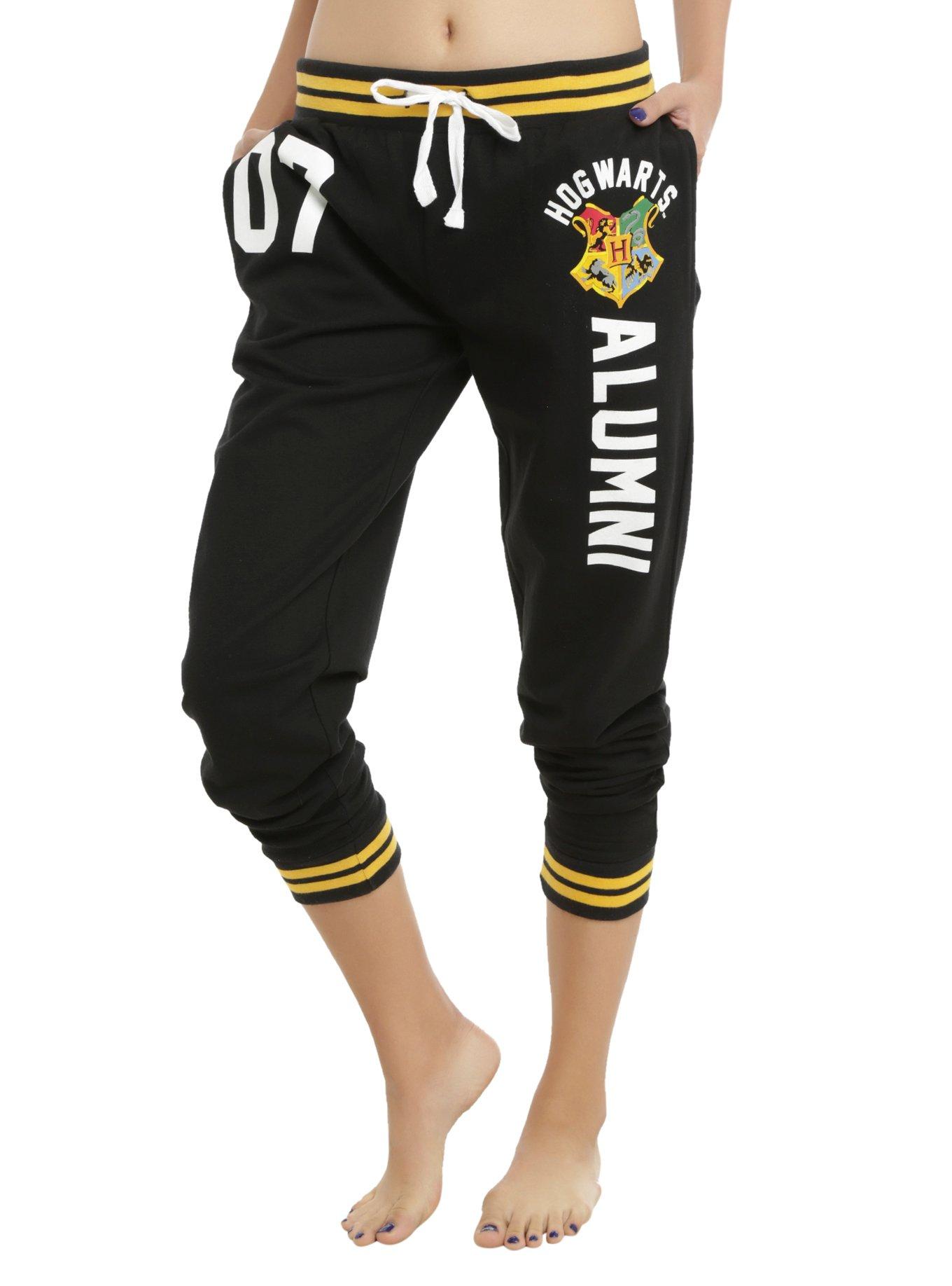 Harry Potter Hogwarts Alumni Girls Jogger Pants, BLACK, hi-res