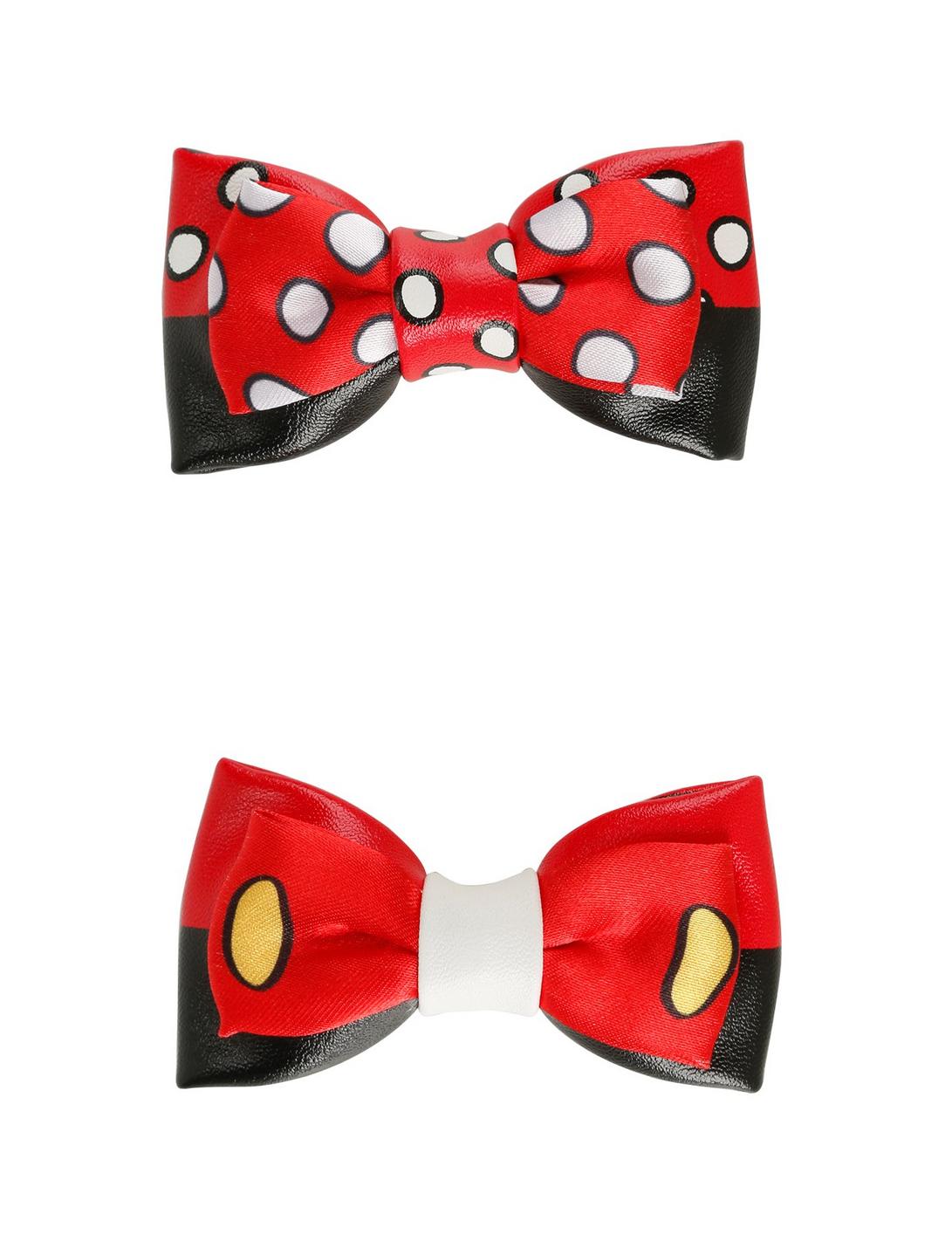 Disney Mickey & Minnie Cosplay Hair Bow Set, , hi-res
