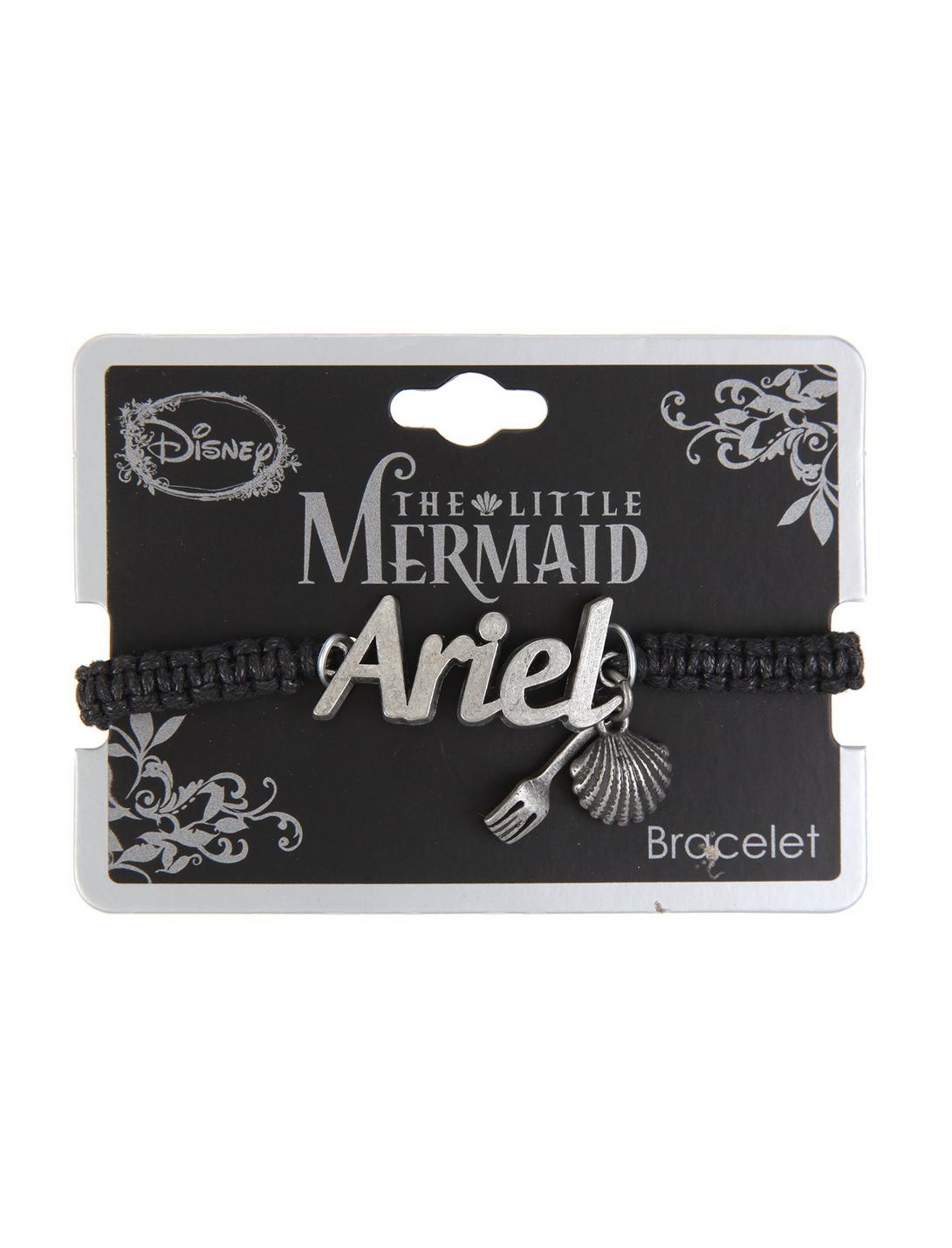 Disney The Little Mermaid Ariel Cord Bracelet, , hi-res
