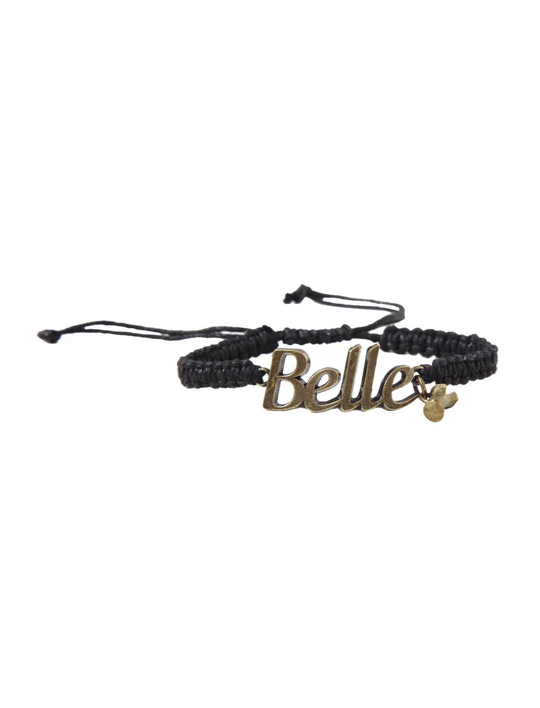Disney Beauty And The Beast Belle Cord Bracelet, , hi-res