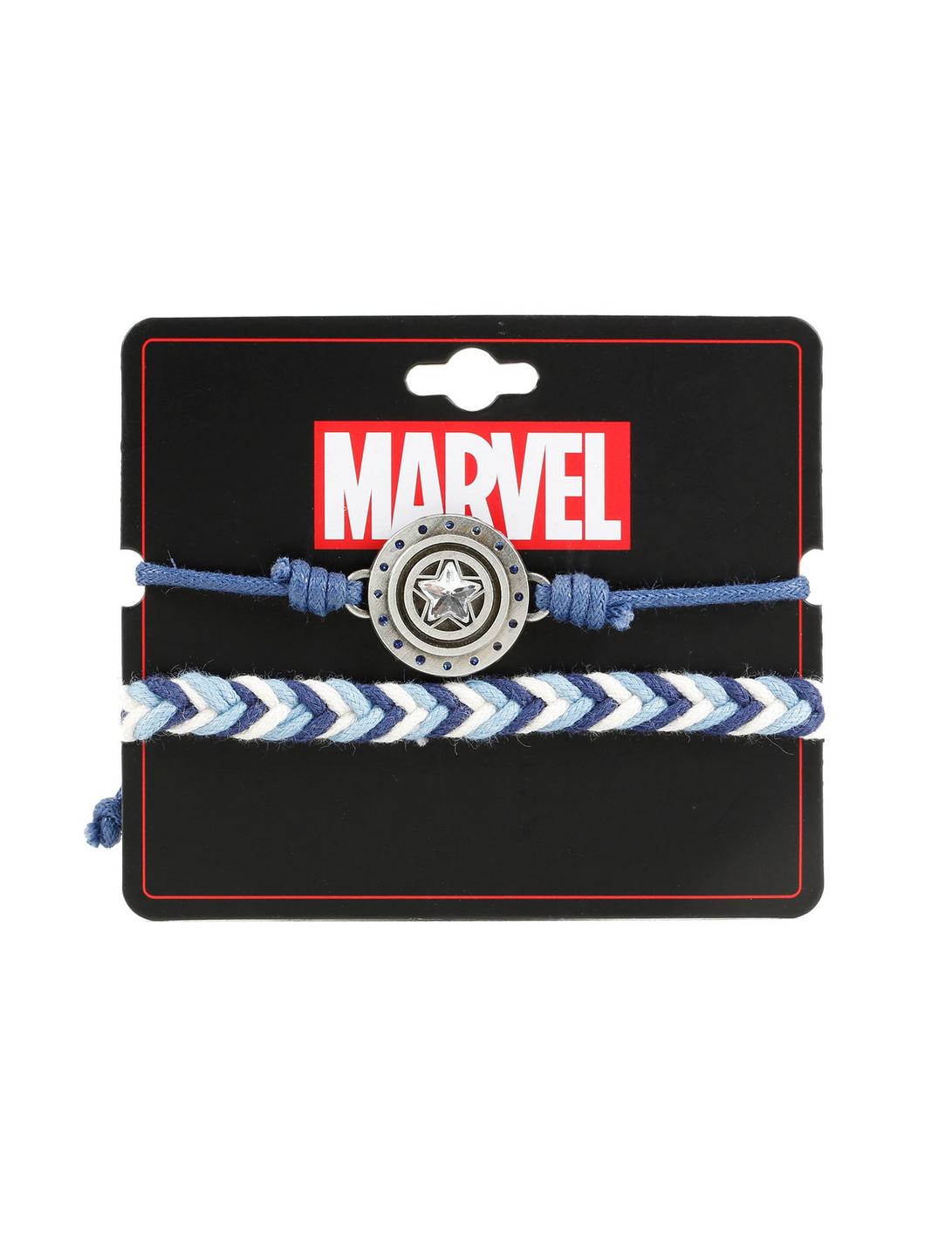 Marvel Captain America Shield Bracelet Set, , hi-res