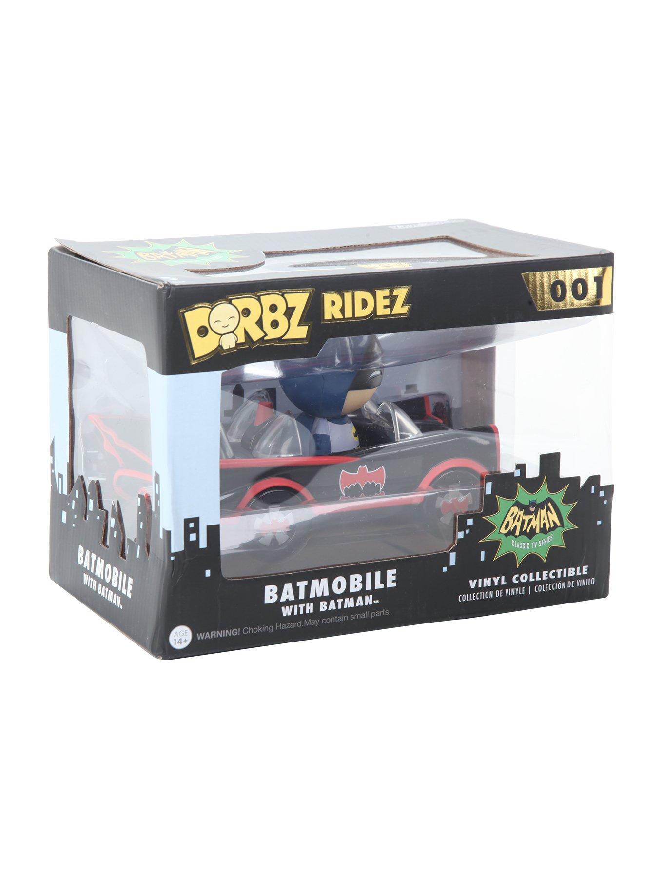 Funko Dorbz Ridez 1966 Batmobile With Batman Vinyl Collectible, , hi-res