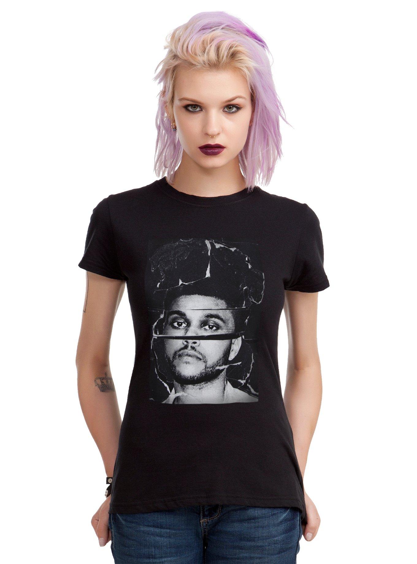 The Weeknd Beauty Behind The Madness Girls T-Shirt, , hi-res