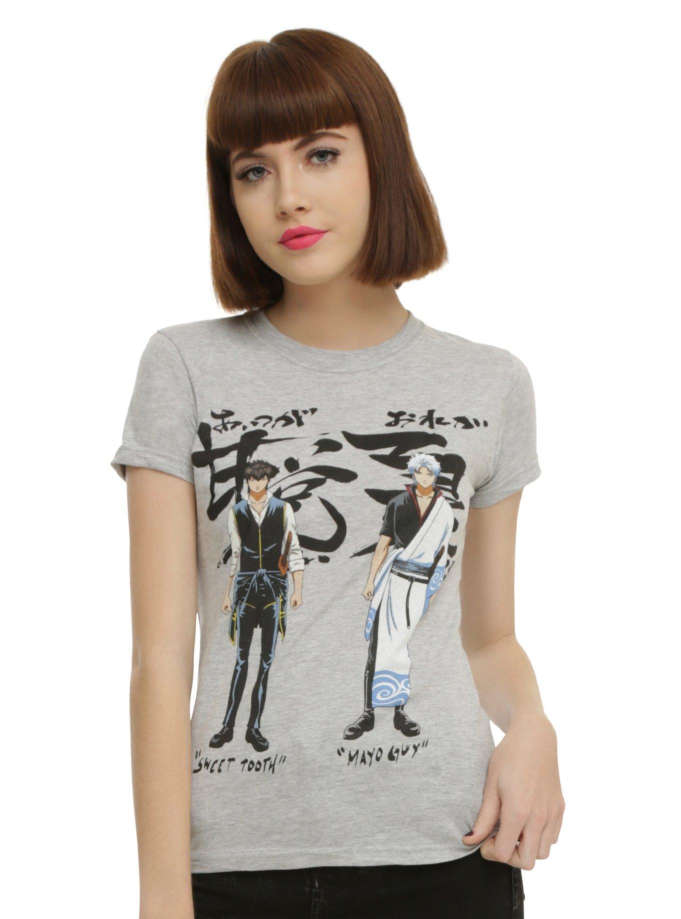 Gintama Sweet Tooth & Mayo Guy Girls T-Shirt, , hi-res