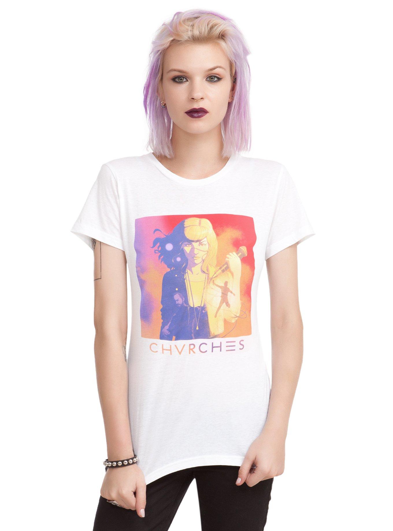 Chvrches Comic Girls T-Shirt | Hot Topic