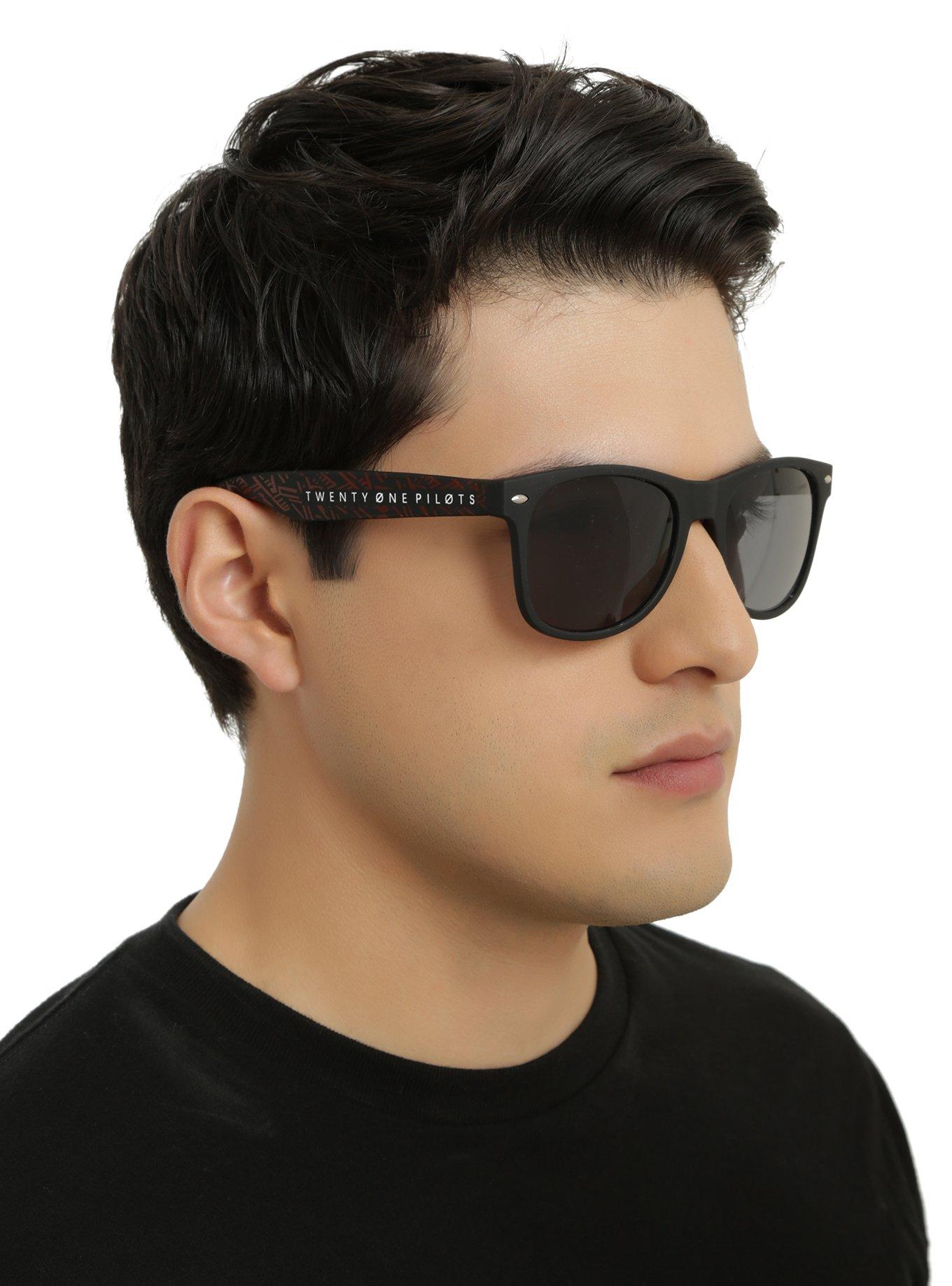 Twenty One Pilots Retro Sunglasses, , hi-res